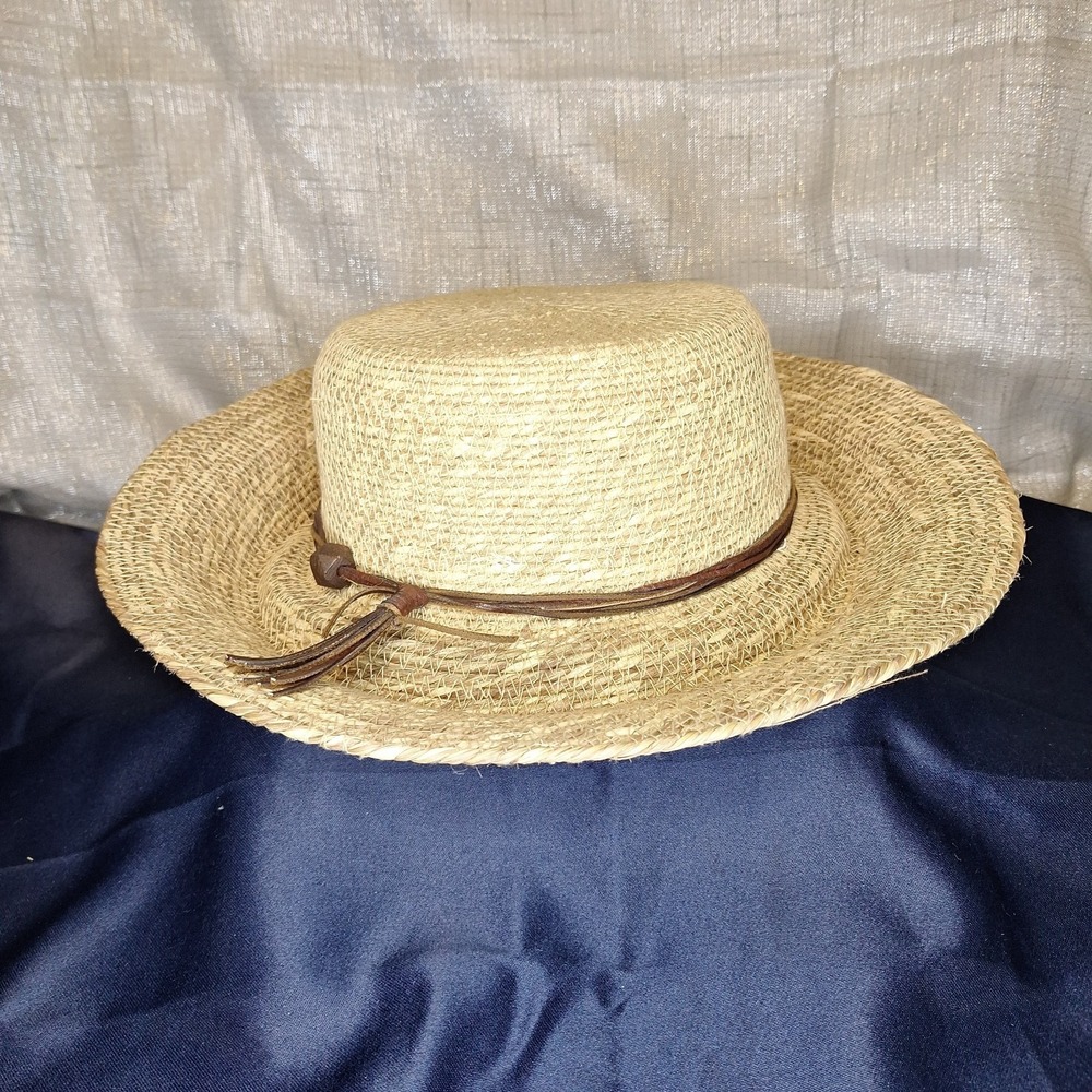 Sand Cloud Hat Straw Woven Summer Beach Rolled Wide Bim Flexible Eco Beach Core